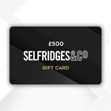 selfridges gift voucher online.